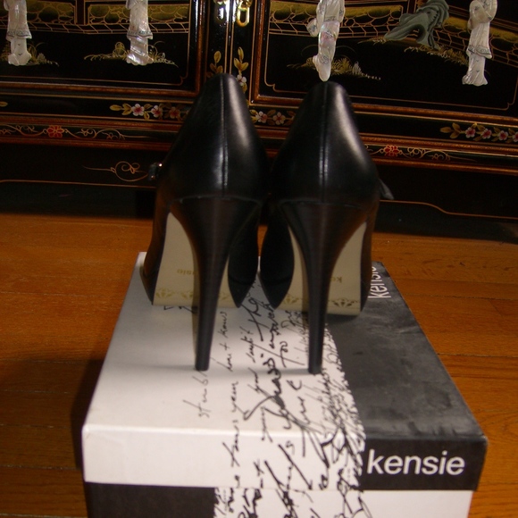KENSIE BLACK MARY JANE PLATFORM HIGH HEEL SHOE 7.5 - Picture 3 of 6